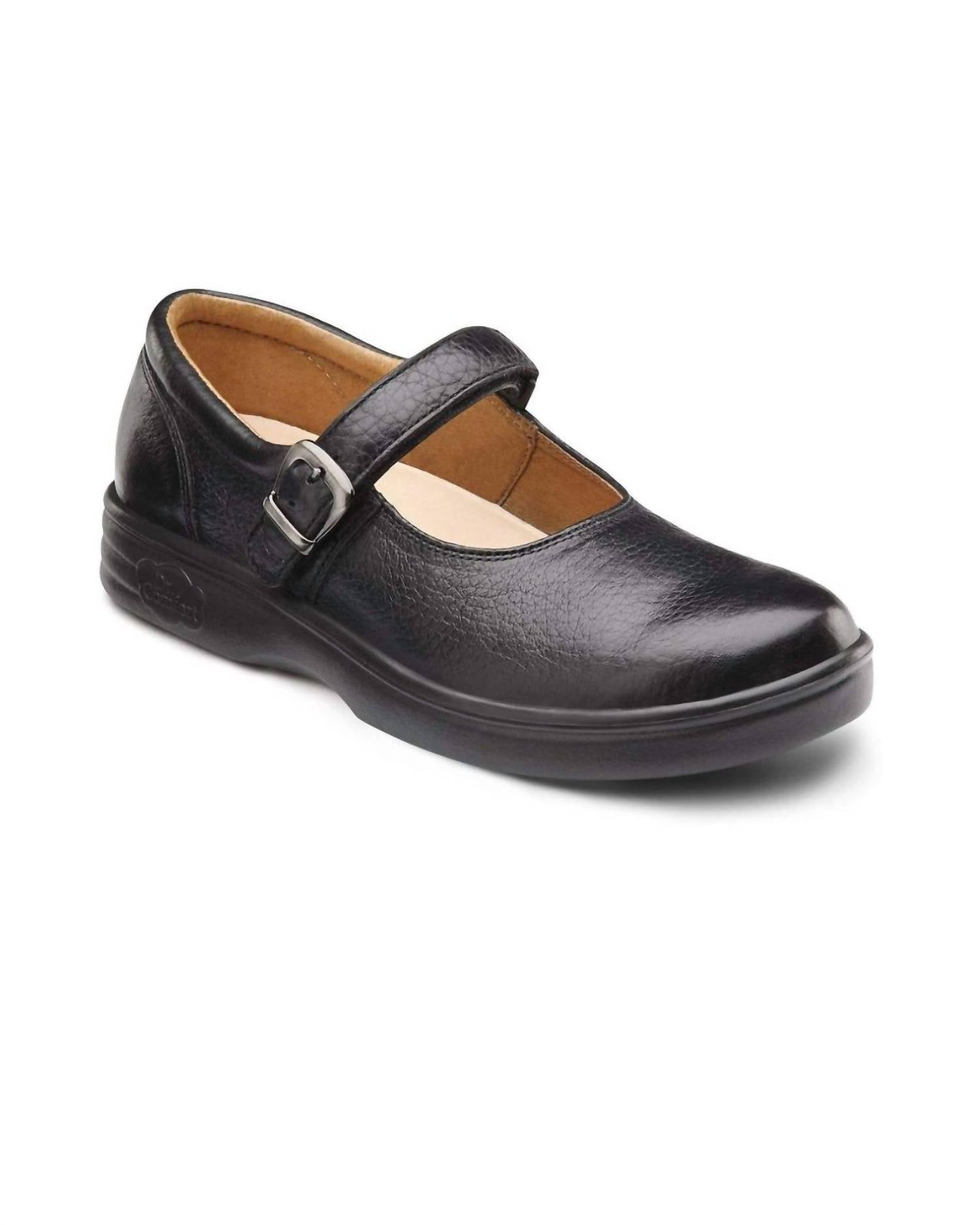 Dr. Comfort Shoes Women's Merry Jane Dress Shoes in black - women's flats