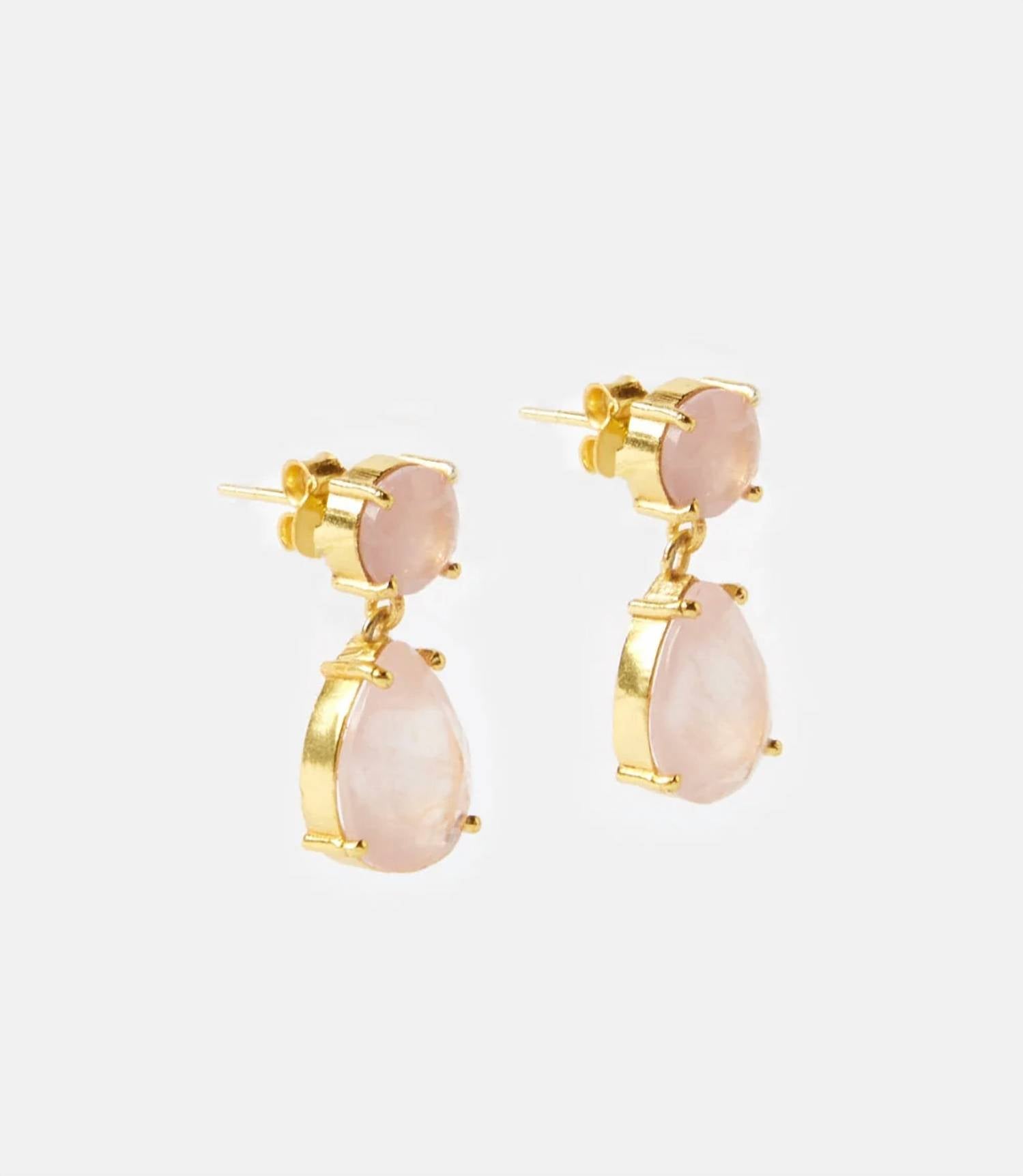 Schmuckoo - Women's Gemstone Drop Earrings