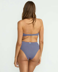 Billabong - Summer High Stripe Bandeau Bikini Top