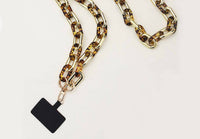 3Am By H&D Accessories - Women's Acrylic Chain Link Crossbody Phone Strap