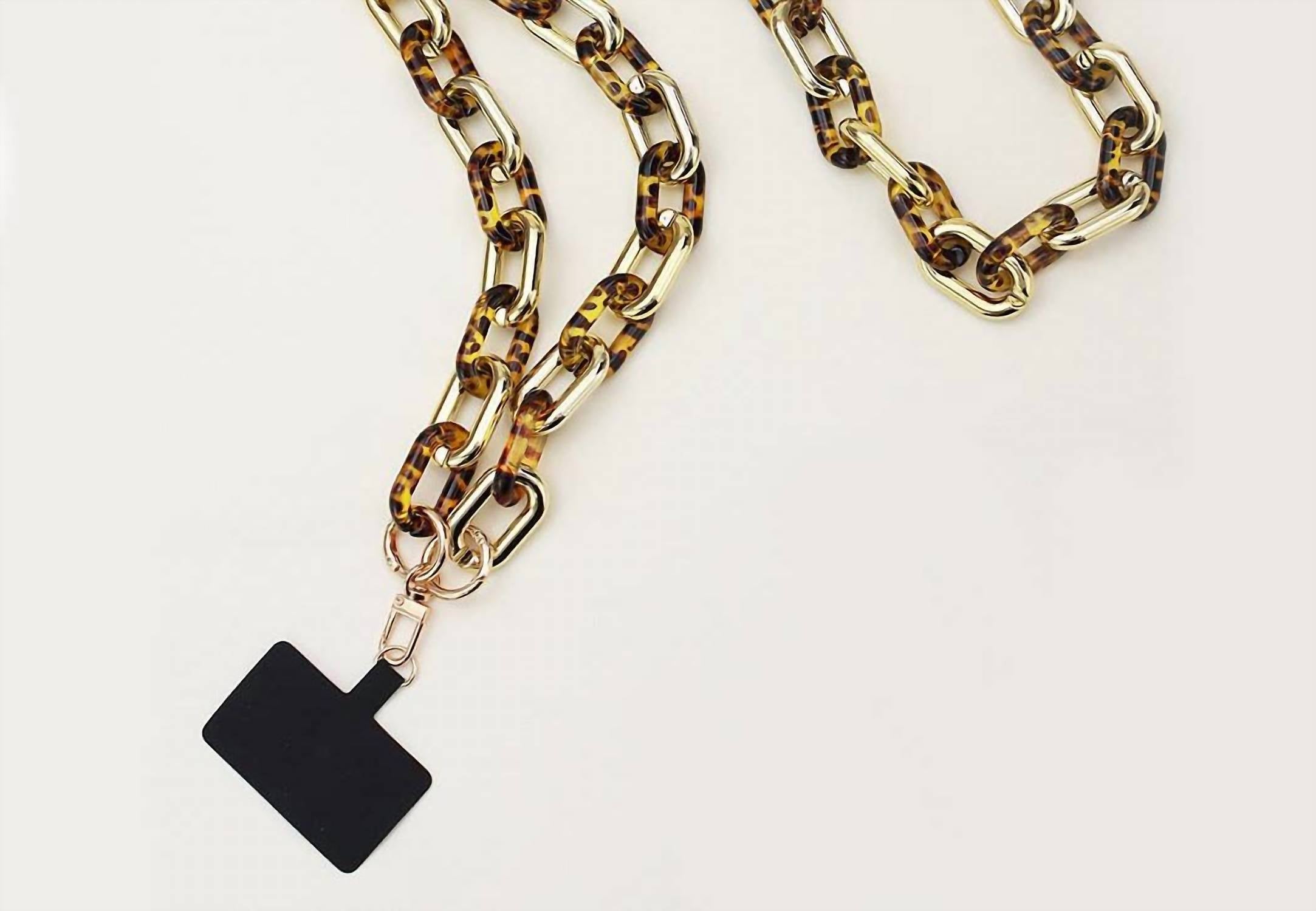 3Am By H&D Accessories - Women's Acrylic Chain Link Crossbody Phone Strap