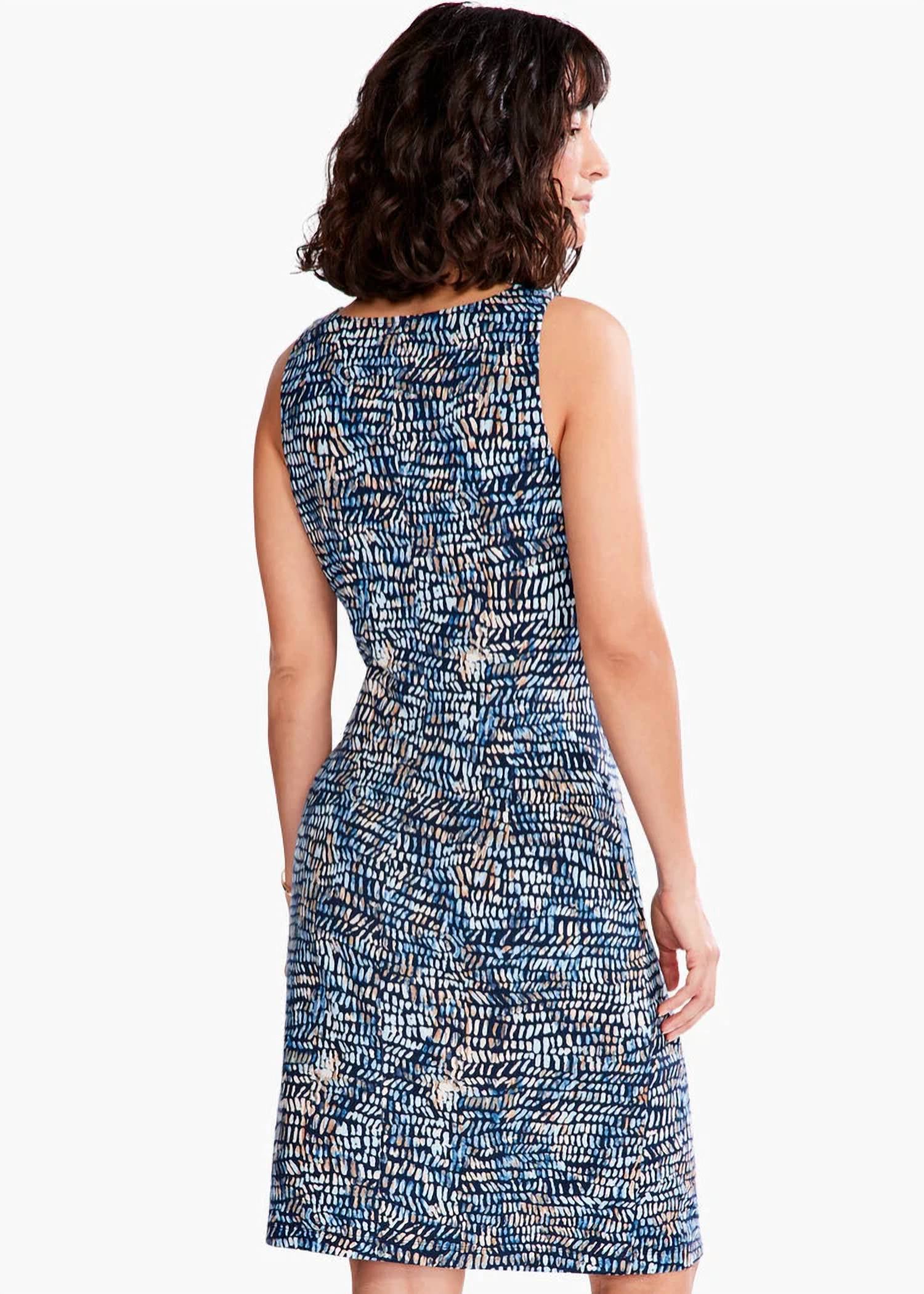 Nic + Zoe - Round Neck Mini Dress
