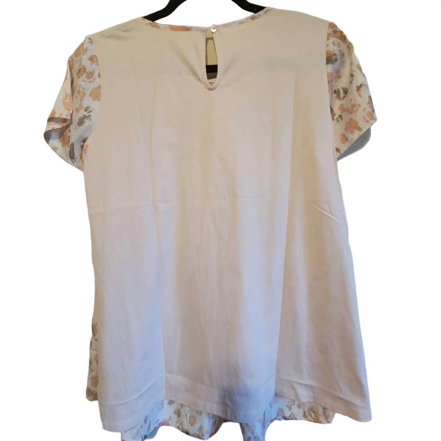 Mystree - Womens Cap Sleeve Blouse