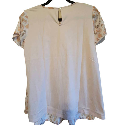 Mystree - Womens Cap Sleeve Blouse