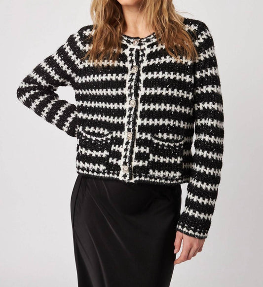 John + Jenn - Henri Striped Cardigan