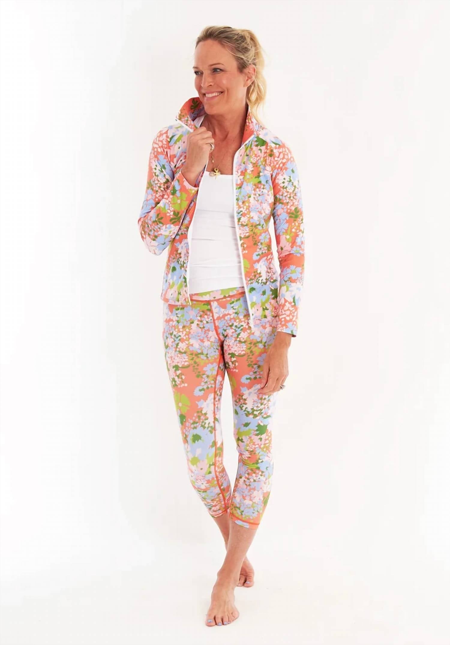 Ck Bradley - Athletic Pieces Lagoon Full Zip Top