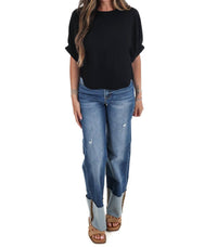 Ee:Some - Women's Easy Drape Top