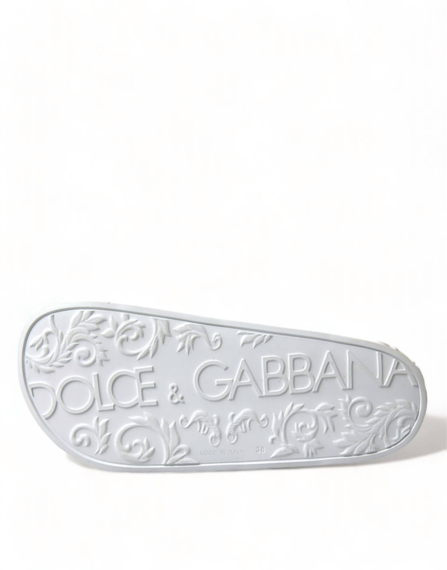 Dolce & Gabbana - Women's Beachwear Rubber Slide Sandals