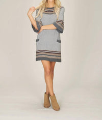 Papillon - Sweater Knit Dress