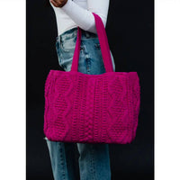 Panache Apparel - Women's Cable Knit Tote