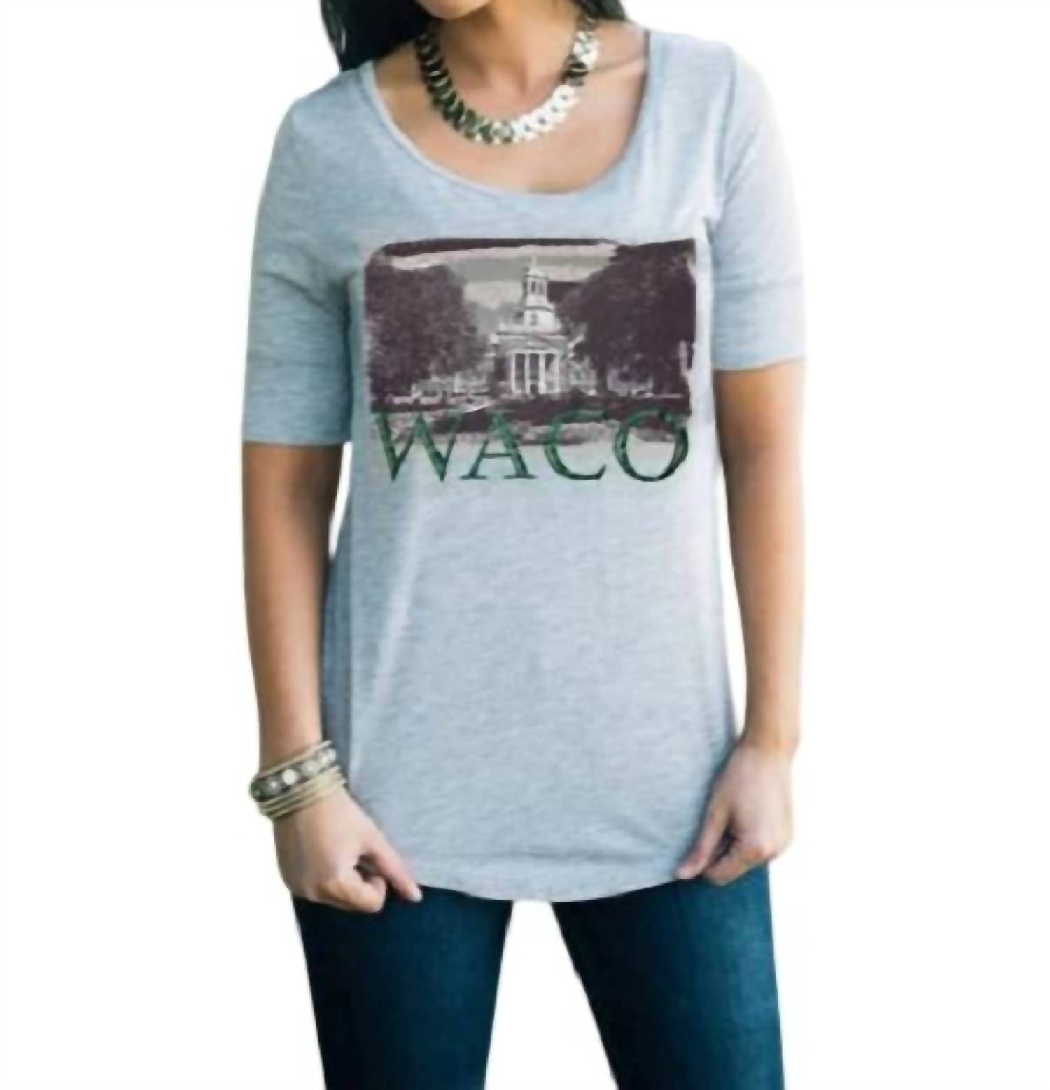 Gameday Couture - Baylor University College Landmark Tee