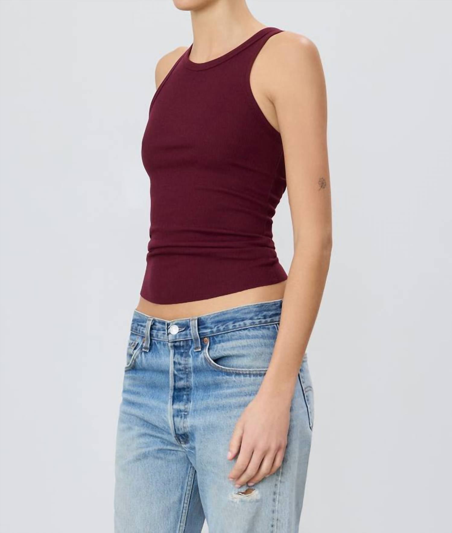 Eterne - High Neck Fitted Tank