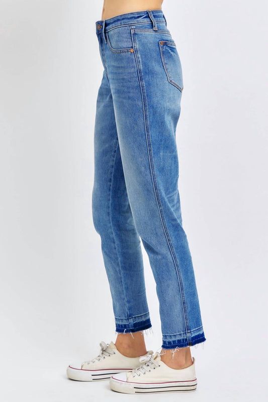 Judy Blue - Rigid Magic Release Hem Boyfriend