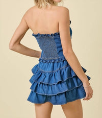 Day + Moon - Dayton Strapless Top