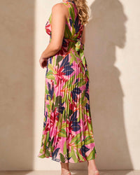 Tribal - Plisee Maxi Dress