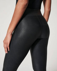 Spanx - Faux Leather Petite Leggings