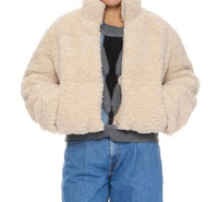 VERO MODA Louisa Short Jacket in oatmeal - women's jacket