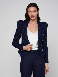 L'Agence - Bethany Knit Blazer