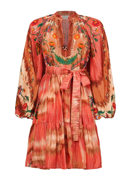 La Fuori - Women's Infinito Silk Volume Mini Dress