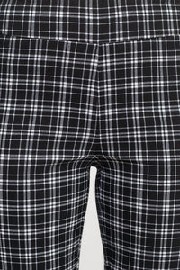 Counterparts - Banded Waist Printed Pencil Cut Pull-on Pant