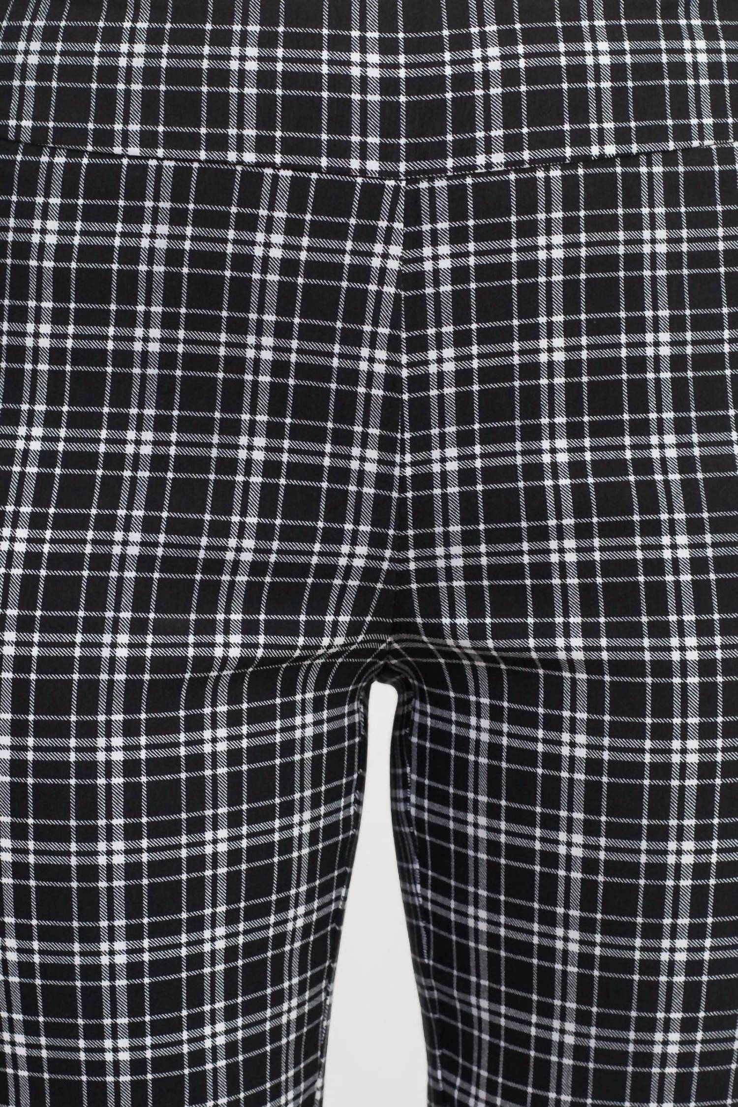 Counterparts - Banded Waist Printed Pencil Cut Pull-on Pant