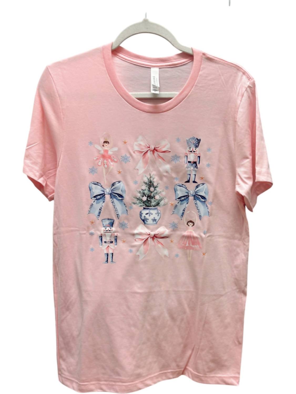Bella + Canvas - Women Nutcracker & Bows Tee
