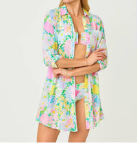 Lilly Pulitzer - Natalie Button Front Coverup
