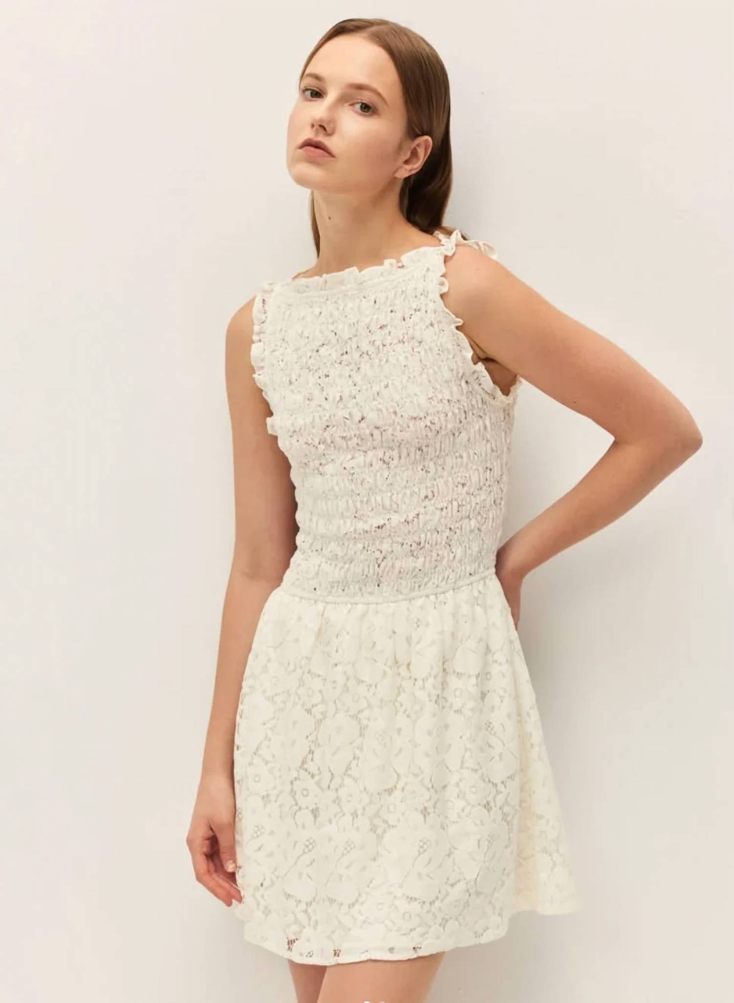 Elodie - Tahlia Lace Mini Dress