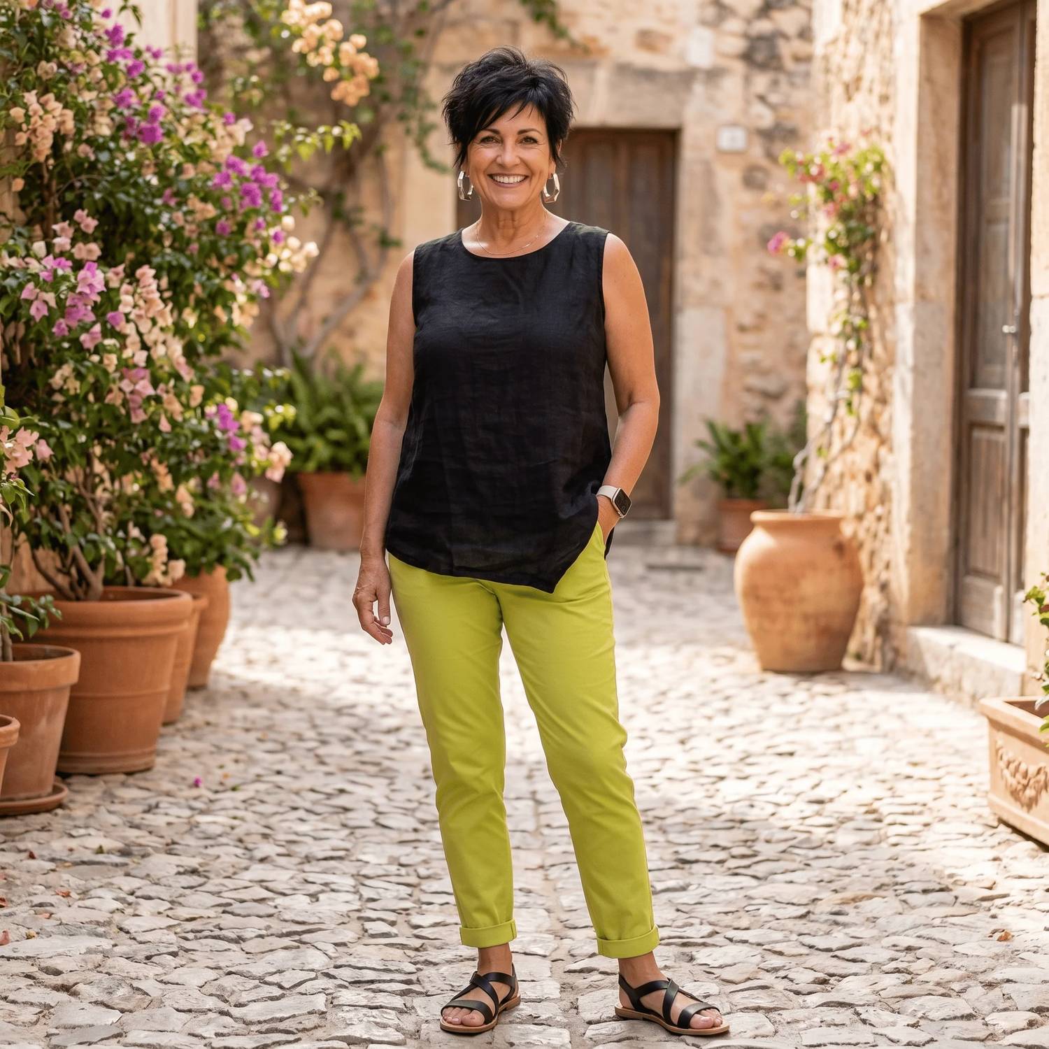 Puro Lino - The Asymmetrical Linen Top