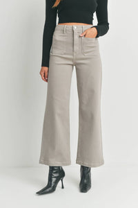 Just Black Denim - High Rise Wide Leg Denim