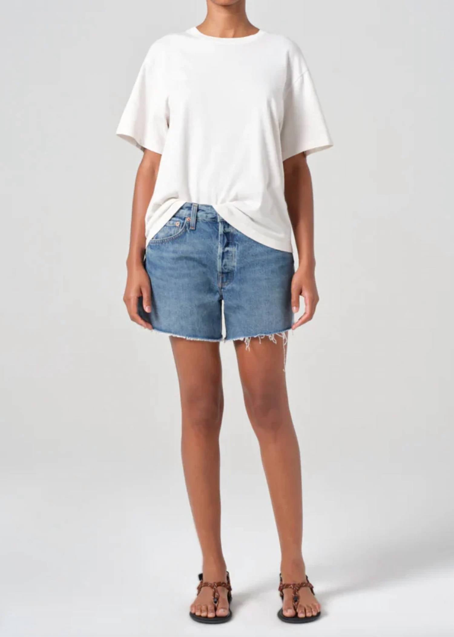 Agolde - Women's Parker Long Short
