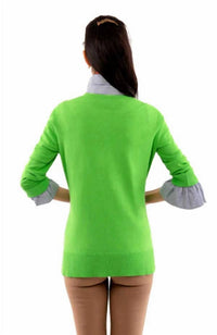 Gretchen Scott - Sneek A Peek Knit Sweater