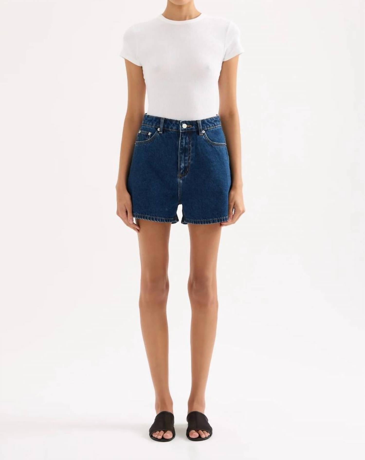 Nude Lucy - Organic Denim Mom Short