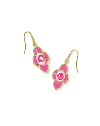 Kendra Scott - Women's Abbie Medallion Small Drop Earrings