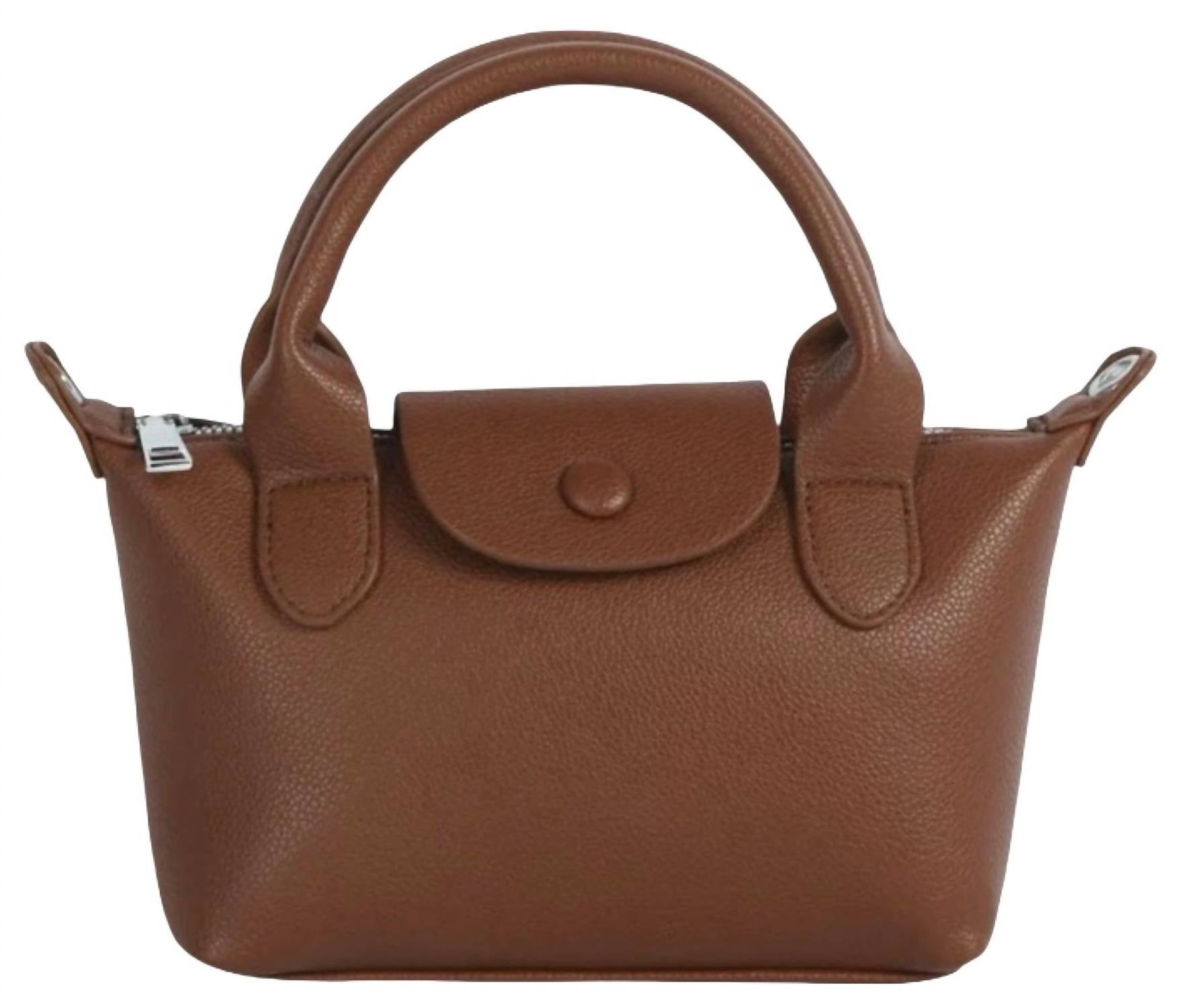 Calin Collection - Women's Mini Vegan Crossbody Satchel