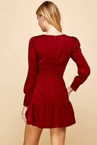 Long Sleeve Mini Dress