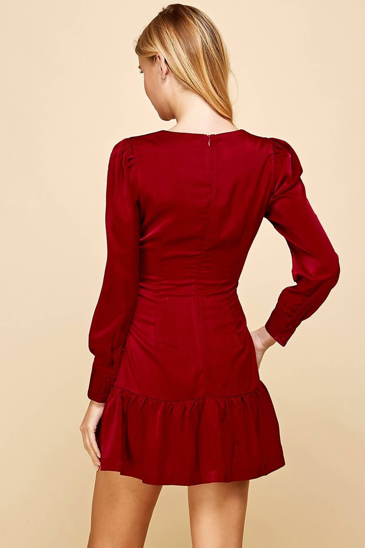 Long Sleeve Mini Dress