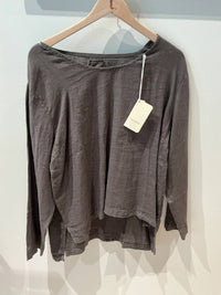 Own By Basics - Women's Linen Long Sleeve Blouse