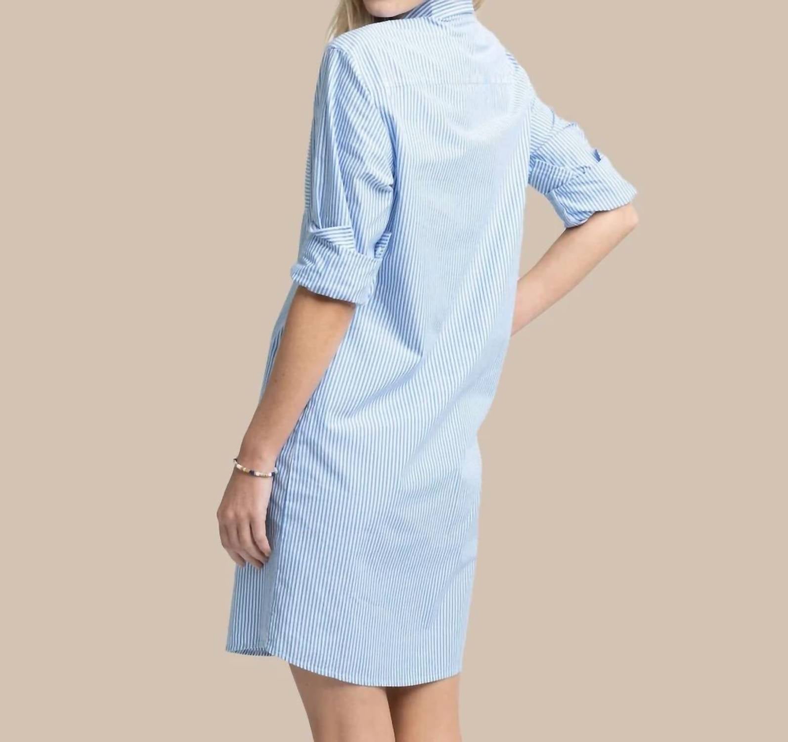 Southern Tide - Cam Stripe Poplin Dress