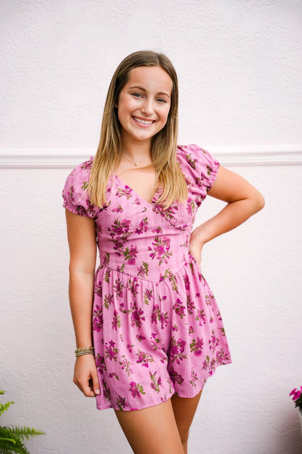 Very J - Floral Romper