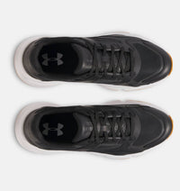 UNDER ARMOUR Unisex Forge 96 Leather Shoes in black white - men's sneaker - view 4