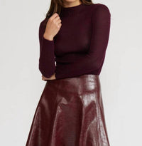 Lucy Paris - Pacie Knit Long Sleeve Top