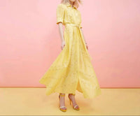 La Fuori - Soleil Eyelet Embroidered Shirtdress