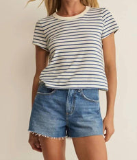 Z Supply - Junie Striped Short Sleeve Tee
