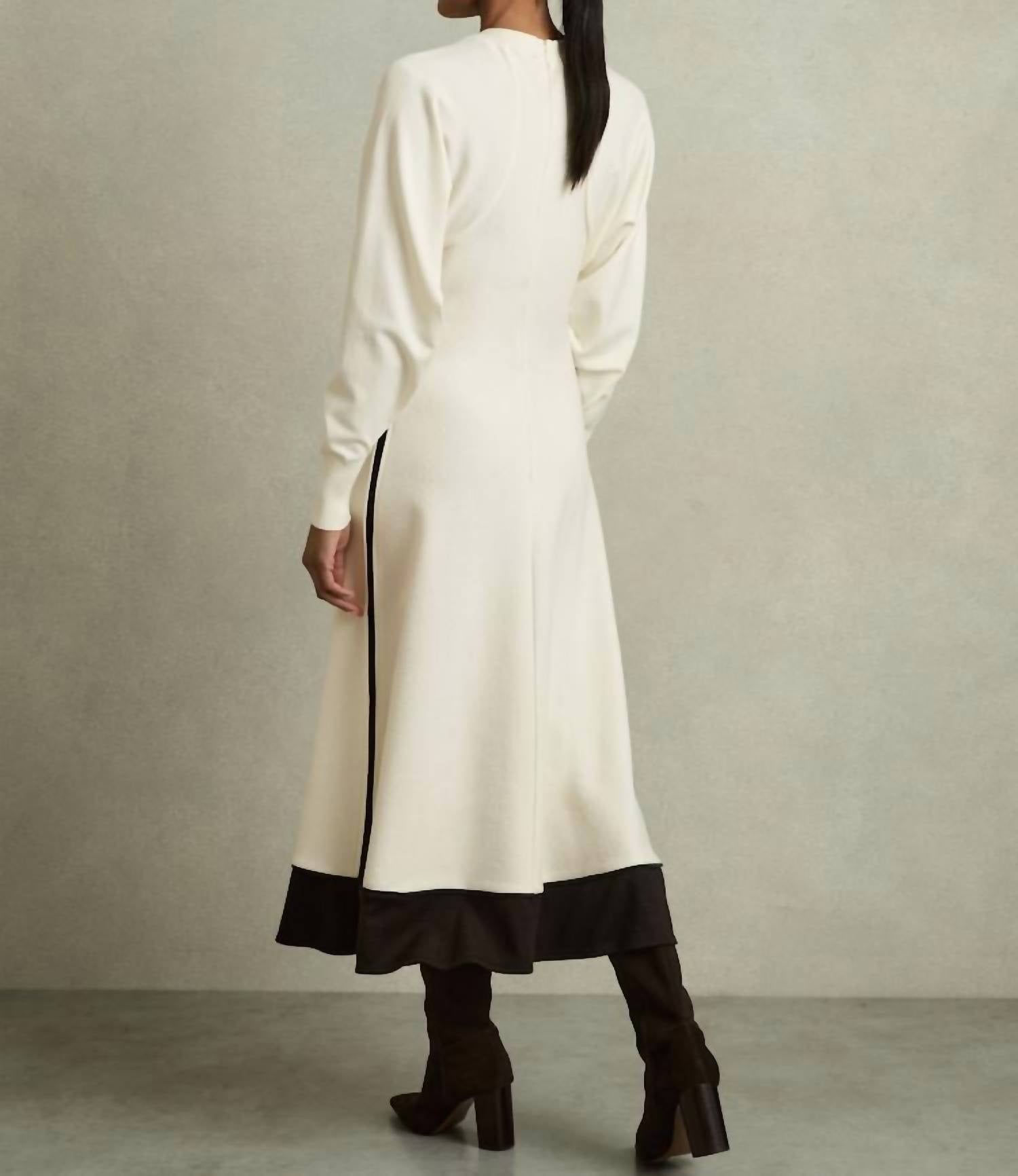 Reiss - Caprice Wool Blend Knitted Midi Dress