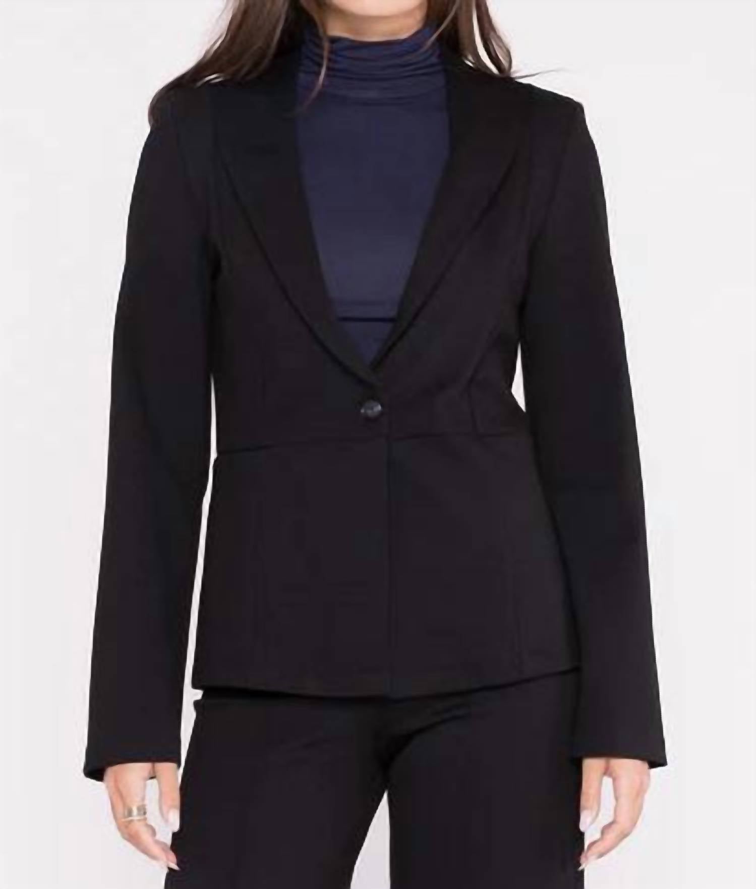Ripley Rader - Ponte Knit Fitted Blazer