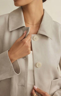 Z Supply - Dillion Faux Suede Jacket