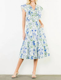 Thml - Ruffled Floral Midi Dress