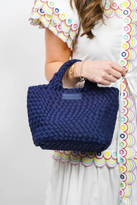 Parker And Hyde - Women's Mini Woven Tote Bag