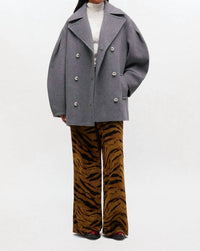 Ganni - Wool Midi Coat